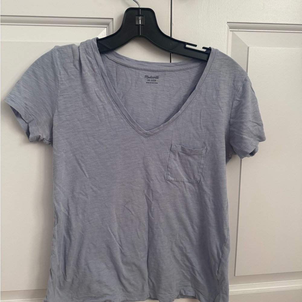 Madewell Soft Blue Tee